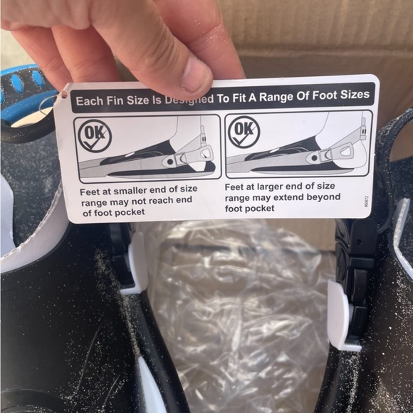 Womens Divers swimming Fins shoes - Picture 3 of 3